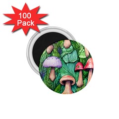 Tiny Toadstools 1 75  Magnets (100 Pack)  by GardenOfOphir