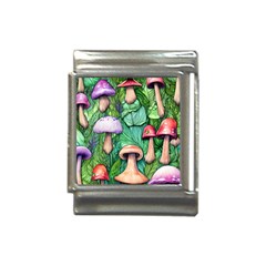 Tiny Toadstools Italian Charm (13mm)