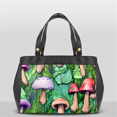 Tiny Toadstools Oversize Office Handbag by GardenOfOphir