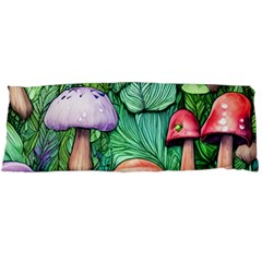 Tiny Toadstools Body Pillow Case (dakimakura) by GardenOfOphir