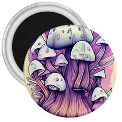 Forestcore Mushroom 3  Magnets by GardenOfOphir