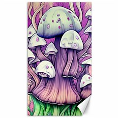 Forestcore Mushroom Canvas 40  X 72  by GardenOfOphir