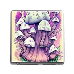 Forestcore Mushroom Memory Card Reader (square 5 Slot) by GardenOfOphir