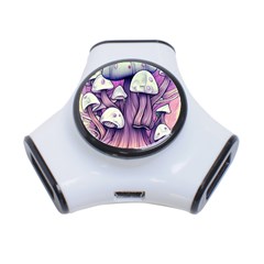 Forestcore Mushroom 3-port Usb Hub by GardenOfOphir