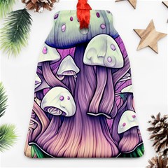 Forestcore Mushroom Bell Ornament (two Sides)