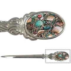 Tiny Forest Mushrooms Letter Opener by GardenOfOphir