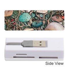 Tiny Forest Mushrooms Memory Card Reader (stick) by GardenOfOphir