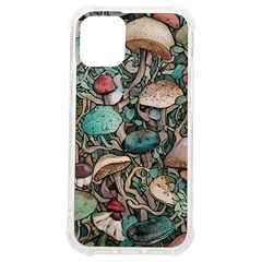 Tiny Forest Mushrooms Iphone 12 Mini Tpu Uv Print Case	 by GardenOfOphir