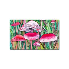 Forest Mushrooms Sticker Rectangular (10 Pack)