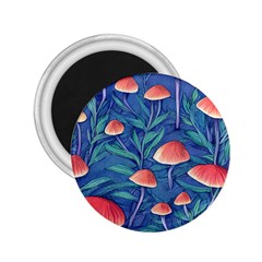 Witchy Mushrooms 2 25  Magnets by GardenOfOphir