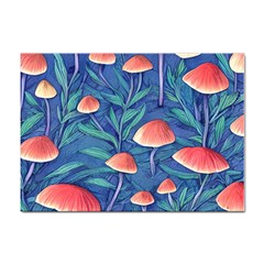 Witchy Mushrooms Sticker A4 (10 Pack) by GardenOfOphir