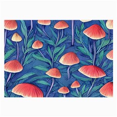 Witchy Mushrooms Large Glasses Cloth by GardenOfOphir