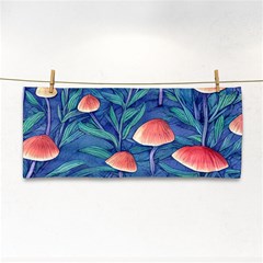 Witchy Mushrooms Hand Towel by GardenOfOphir