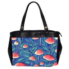 Witchy Mushrooms Oversize Office Handbag (2 Sides) by GardenOfOphir