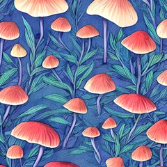 Witchy Mushrooms Play Mat (rectangle)