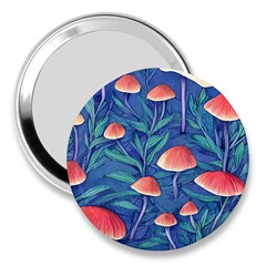 Witchy Mushrooms 3  Handbag Mirrors by GardenOfOphir