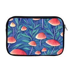 Witchy Mushrooms Apple Macbook Pro 17  Zipper Case by GardenOfOphir