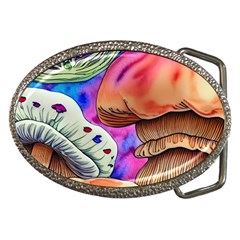 Goblin Mushrooms Belt Buckles by GardenOfOphir