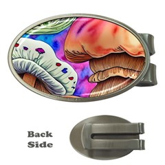 Goblin Mushrooms Money Clips (oval)  by GardenOfOphir