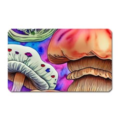 Goblin Mushrooms Magnet (rectangular) by GardenOfOphir