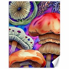 Goblin Mushrooms Canvas 12  X 16  by GardenOfOphir