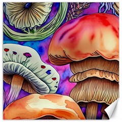 Goblin Mushrooms Canvas 20  X 20  by GardenOfOphir