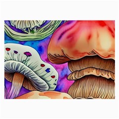 Goblin Mushrooms Large Glasses Cloth (2 Sides) by GardenOfOphir