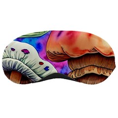 Goblin Mushrooms Sleeping Mask by GardenOfOphir