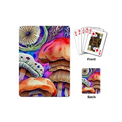 Goblin Mushrooms Playing Cards Single Design (mini) by GardenOfOphir