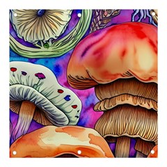 Goblin Mushrooms Banner And Sign 3  X 3  by GardenOfOphir