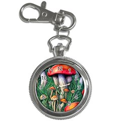 Forest Fairycore Mushroom Foraging Craft Key Chain Watches by GardenOfOphir