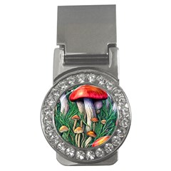 Forest Fairycore Mushroom Foraging Craft Money Clips (cz)  by GardenOfOphir