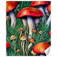 Forest Fairycore Mushroom Foraging Craft Canvas 11  X 14  by GardenOfOphir