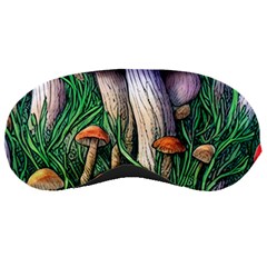 Forest Fairycore Mushroom Foraging Craft Sleeping Mask by GardenOfOphir