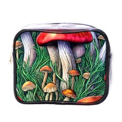 Forest Fairycore Mushroom Foraging Craft Mini Toiletries Bag (one Side) by GardenOfOphir