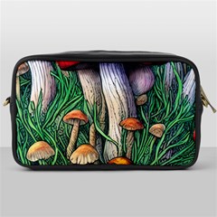 Forest Fairycore Mushroom Foraging Craft Toiletries Bag (one Side) by GardenOfOphir