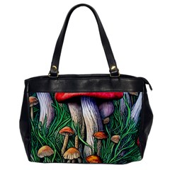 Forest Fairycore Mushroom Foraging Craft Oversize Office Handbag by GardenOfOphir