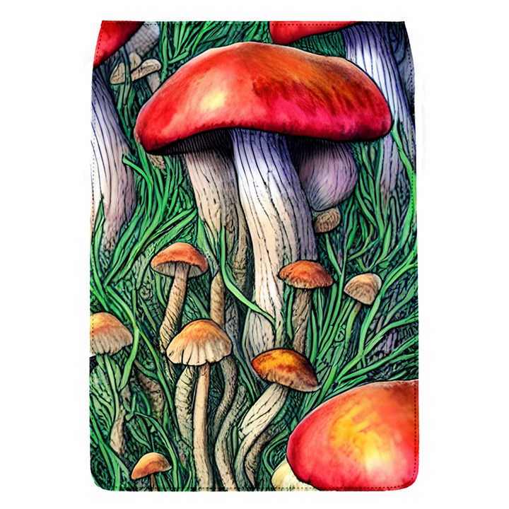 Forest Fairycore Mushroom Foraging Craft Removable Flap Cover (S)