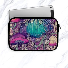 Natural Forest Fairy Mushroom Foraging Apple Ipad Mini Zipper Cases by GardenOfOphir