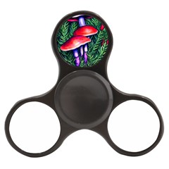 Vintage Flowery Garden Nature Mushroom Finger Spinner by GardenOfOphir