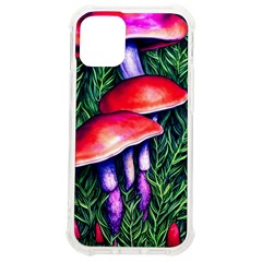 Vintage Flowery Garden Nature Mushroom Iphone 12 Mini Tpu Uv Print Case	