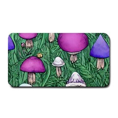 Woodsy Pottery Forest Mushroom Foraging Medium Bar Mat by GardenOfOphir