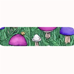 Woodsy Pottery Forest Mushroom Foraging Large Bar Mat by GardenOfOphir