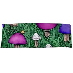 Woodsy Pottery Forest Mushroom Foraging Body Pillow Case (dakimakura) by GardenOfOphir