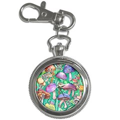 Forestcore Fantasy Farmcore Mushroom Foraging Key Chain Watches by GardenOfOphir