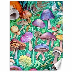 Forestcore Fantasy Farmcore Mushroom Foraging Canvas 36  X 48 