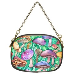 Forestcore Fantasy Farmcore Mushroom Foraging Chain Purse (one Side) by GardenOfOphir