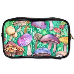 Forestcore Fantasy Farmcore Mushroom Foraging Toiletries Bag (one Side) by GardenOfOphir