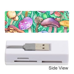 Forestcore Fantasy Farmcore Mushroom Foraging Memory Card Reader (stick) by GardenOfOphir