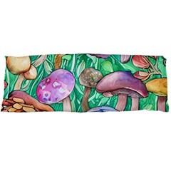 Forestcore Fantasy Farmcore Mushroom Foraging Body Pillow Case Dakimakura (two Sides) by GardenOfOphir